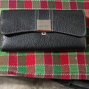 Nine West Wallet Double Snap